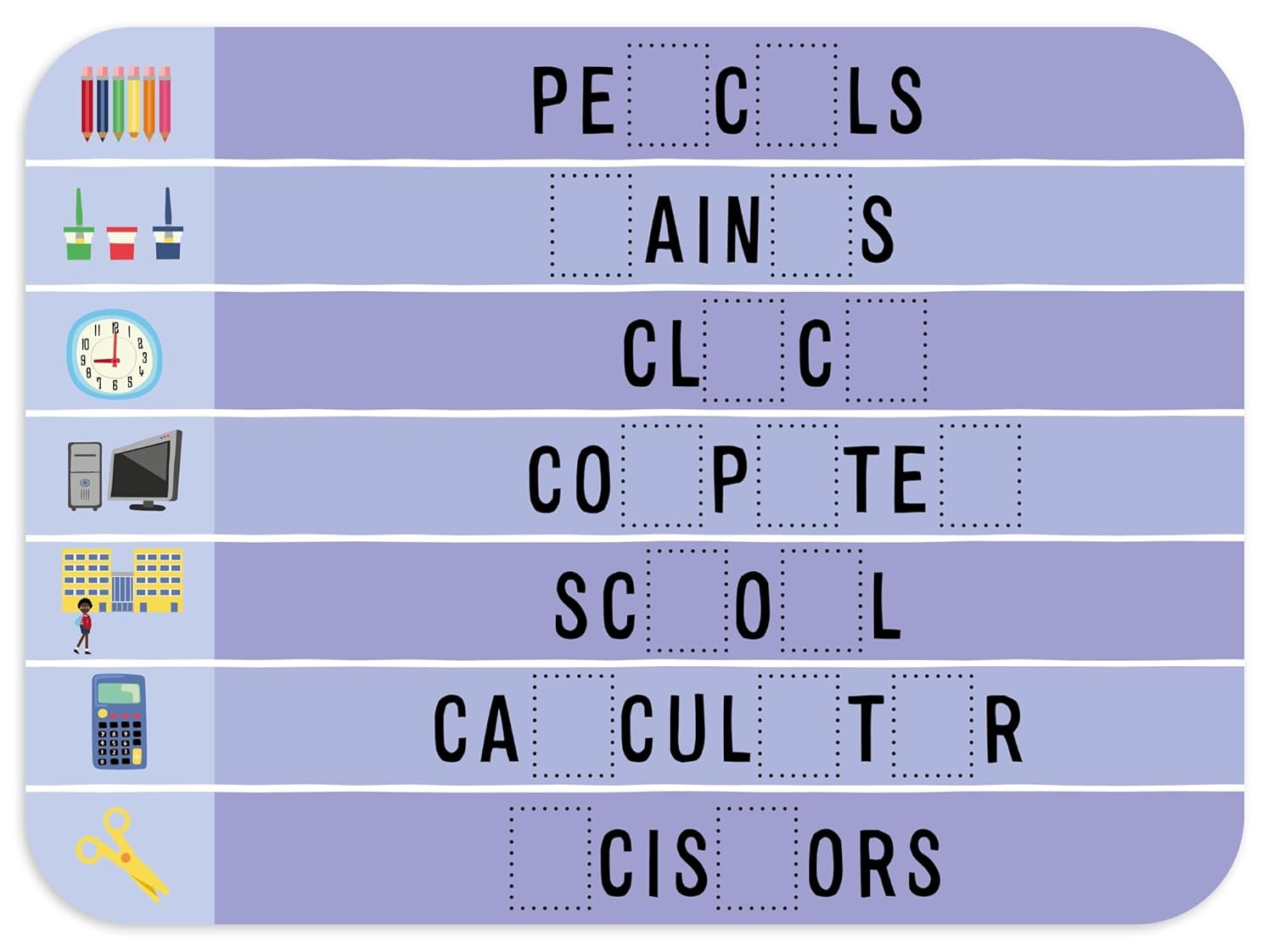 LEARN EASY MATHS WITH MAGNETIC LETTERS