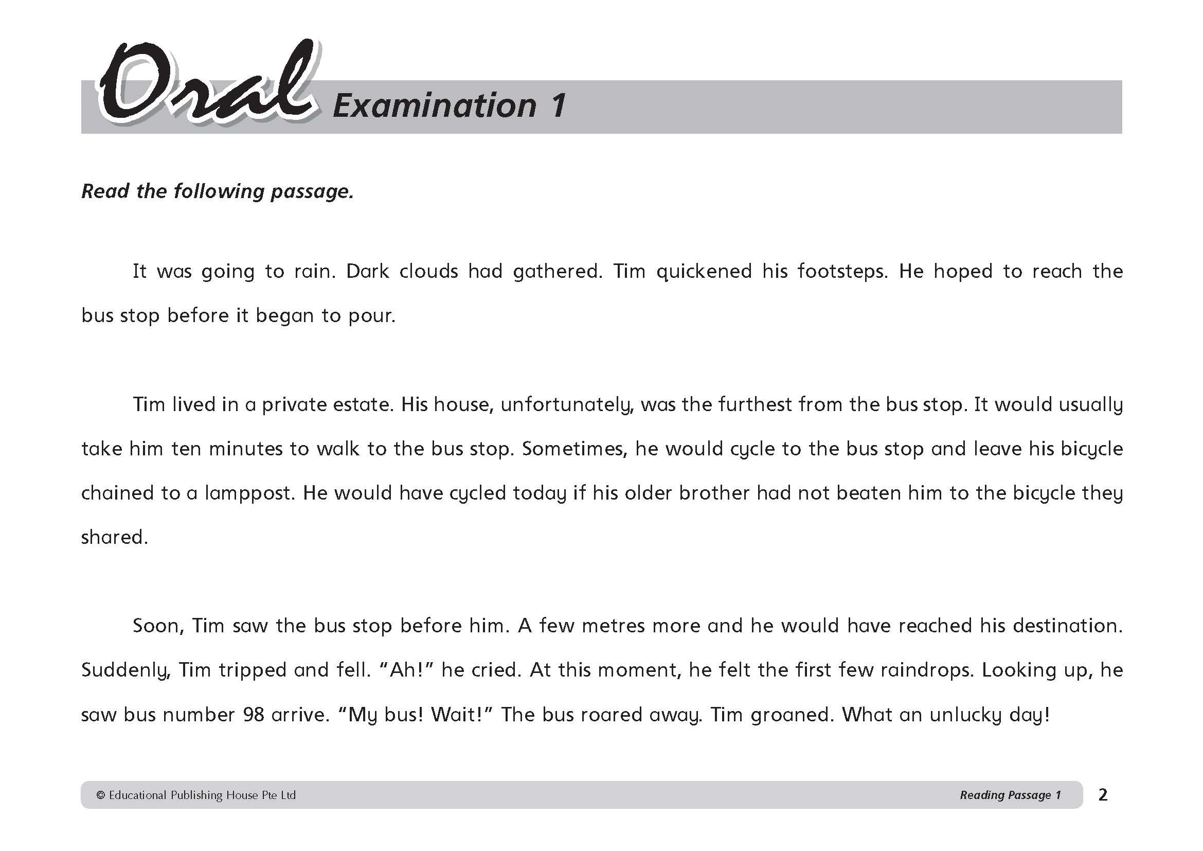 Primary 3 English Oral Booster & Listening Comprehension QR