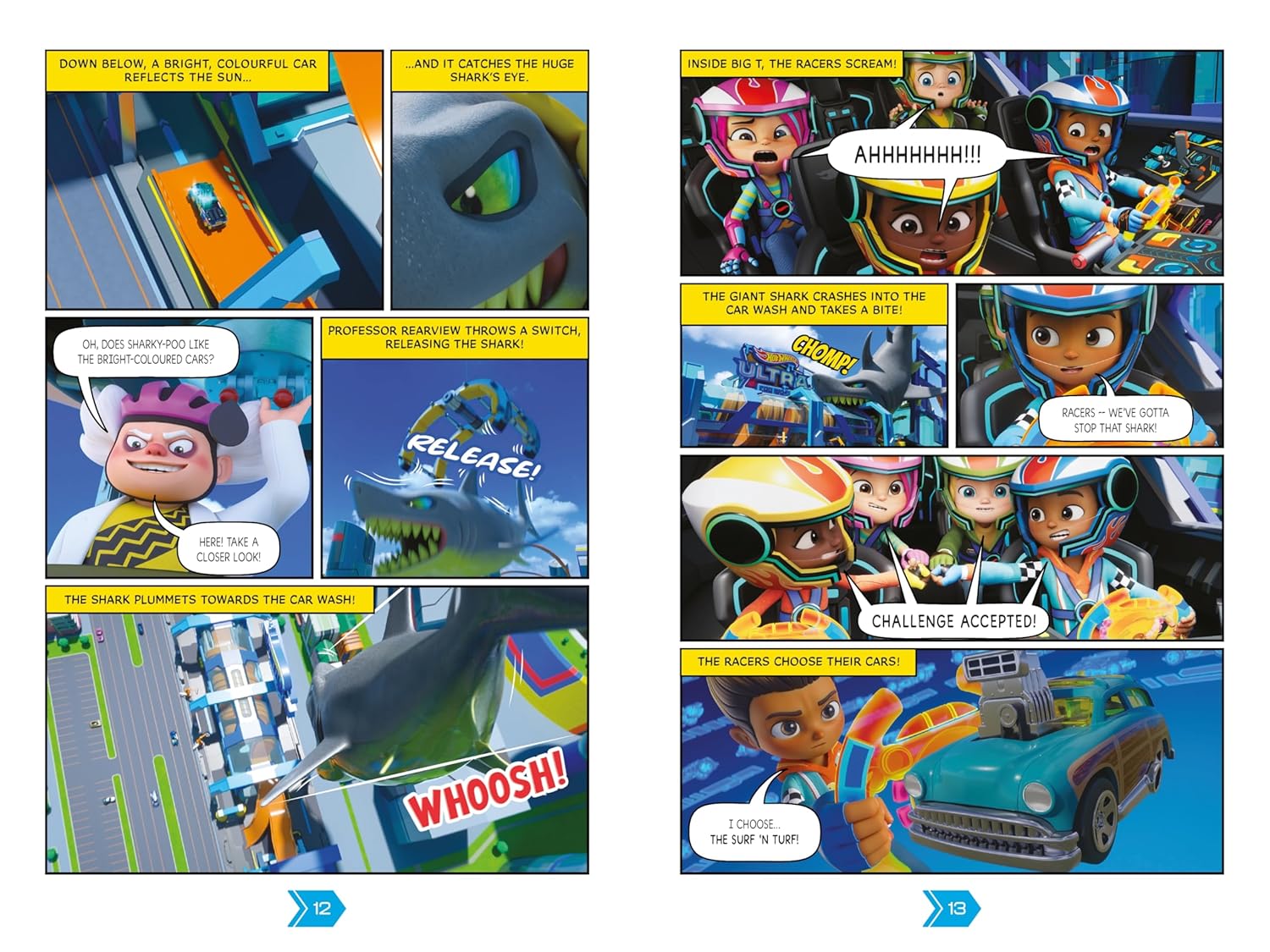 Hot Wheels: Let’s Race: Racers to the Rescue!: Graphic Novel