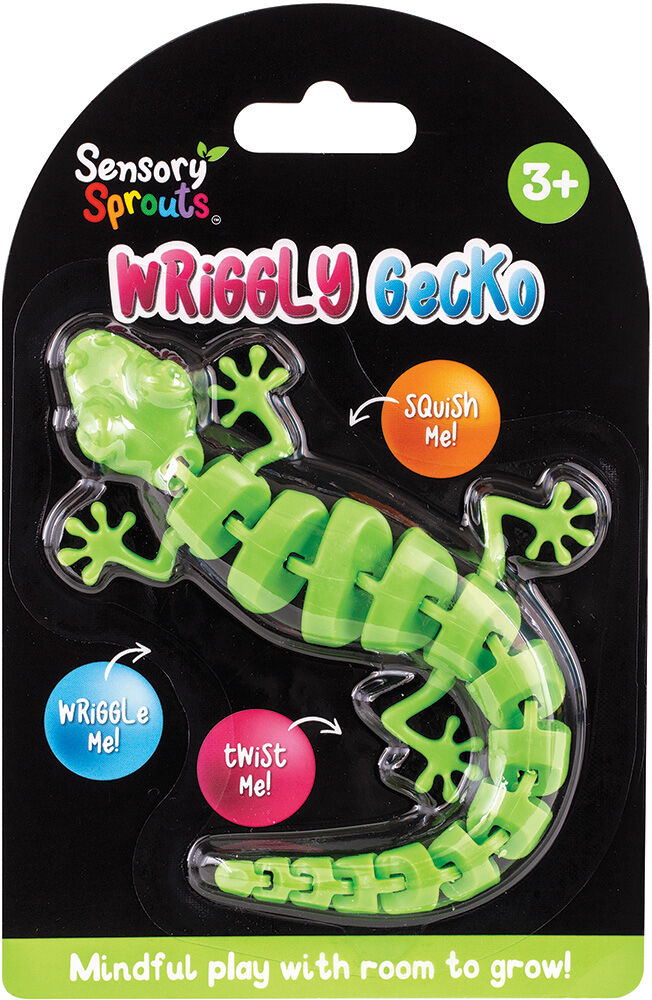 SENSORY SPROUTS WRIGGLY GECKO GREEN