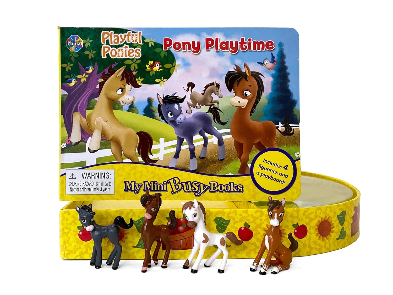 Playful Ponies My Mini Busy Book (Board Book)