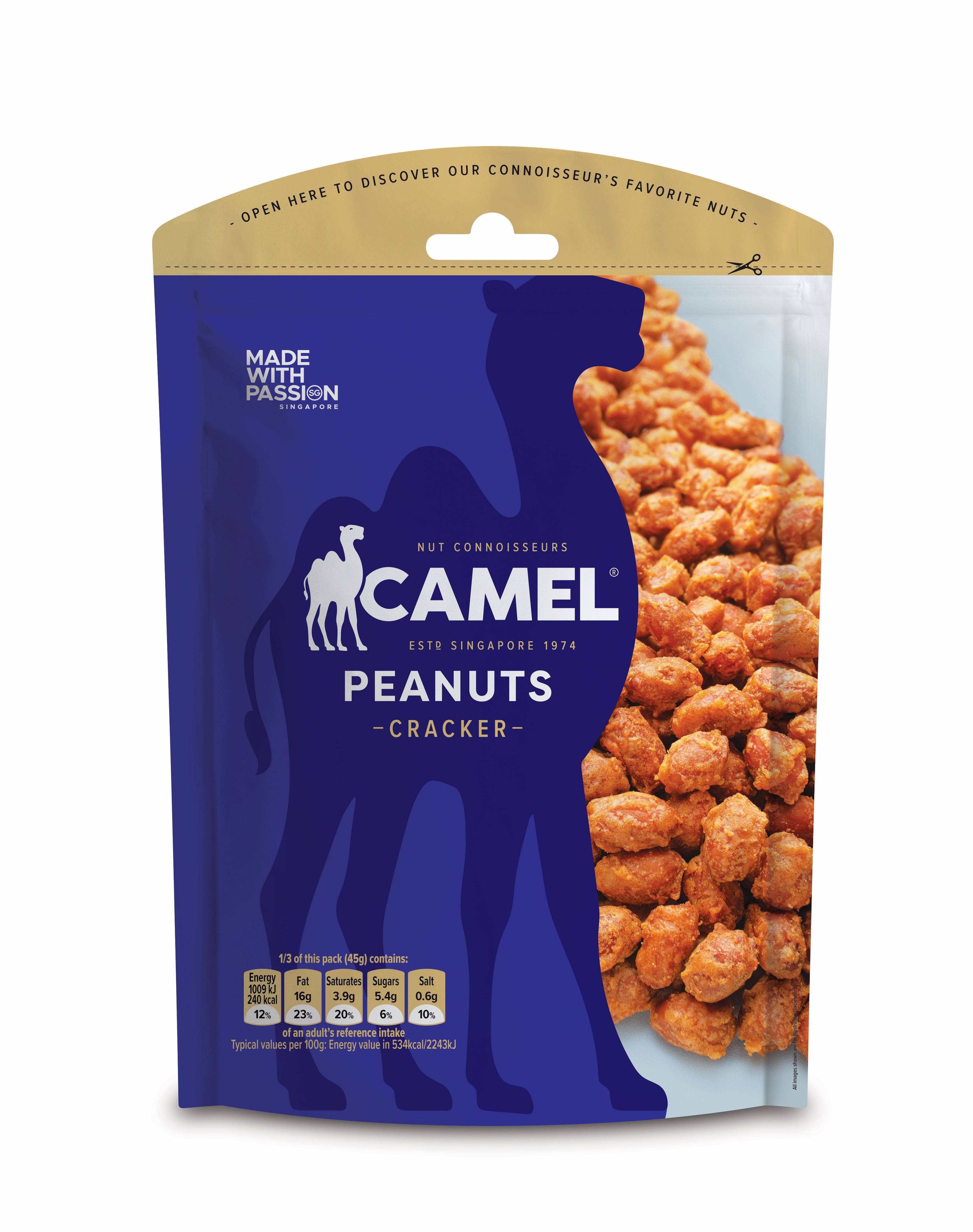 Camel 135g Cracker Peanuts
