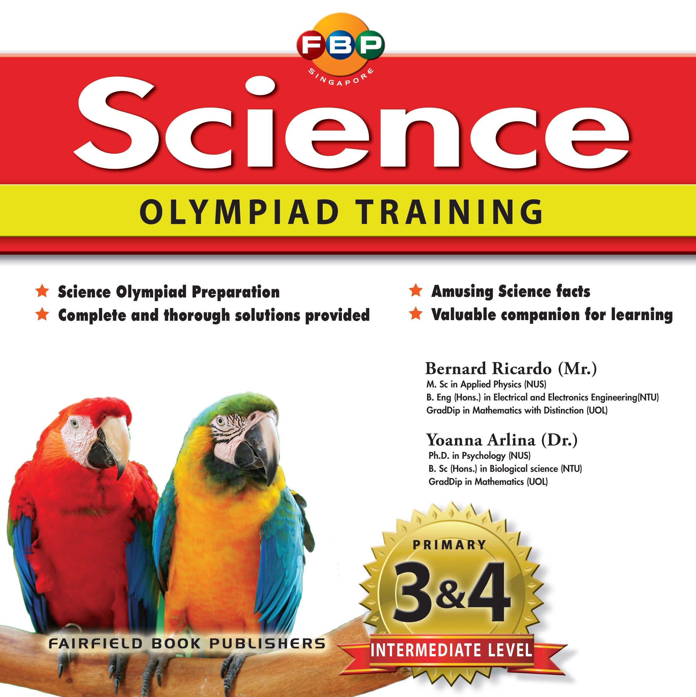 Primary 3&4 Science Olympiad Training Intermediate Level
