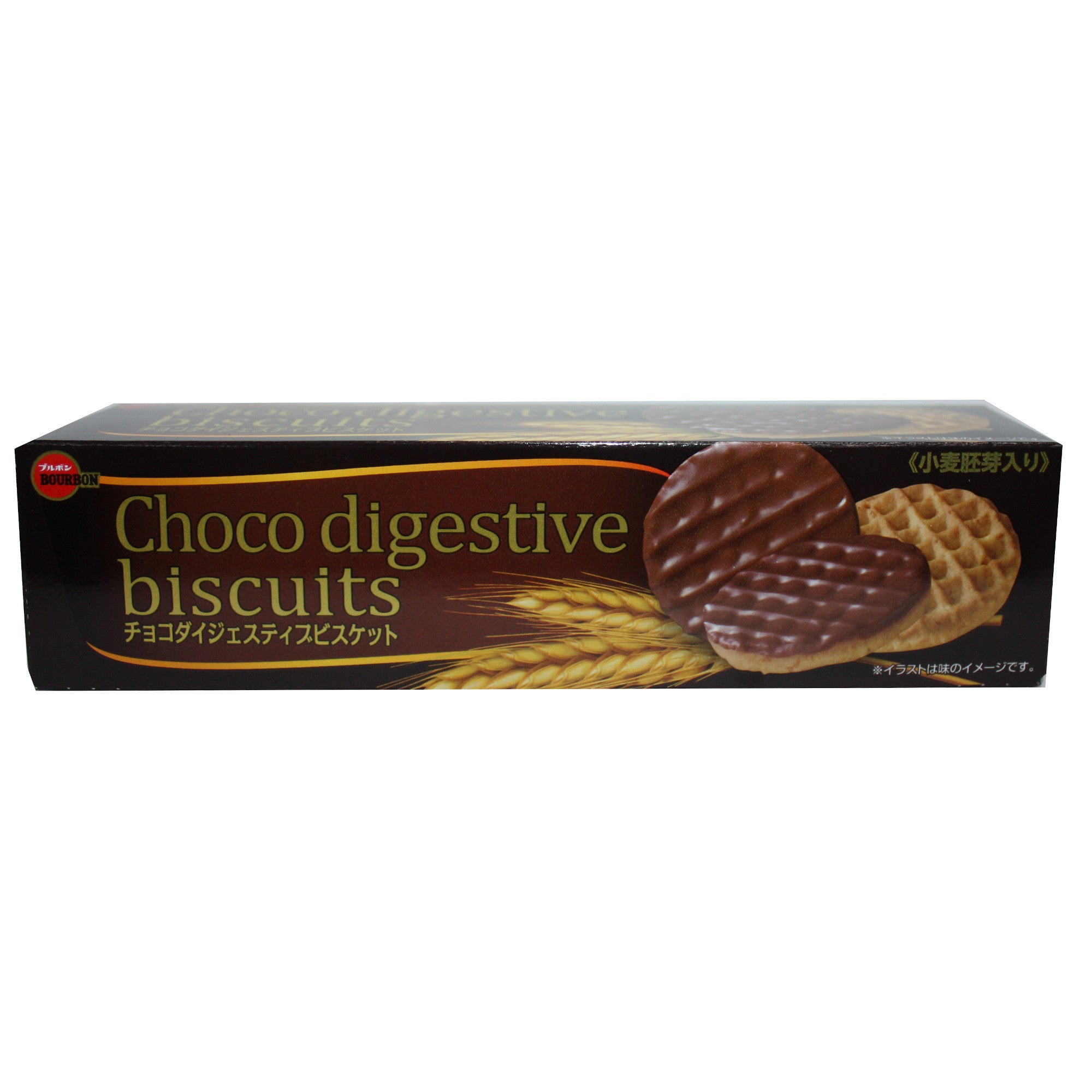 Bourbon Choco Digestive Biscuit 98g