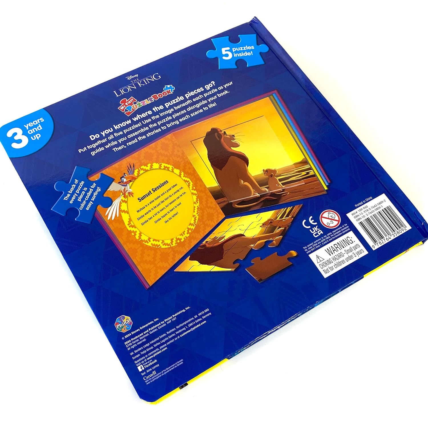 My First Puzzle Book: Disney Lion King