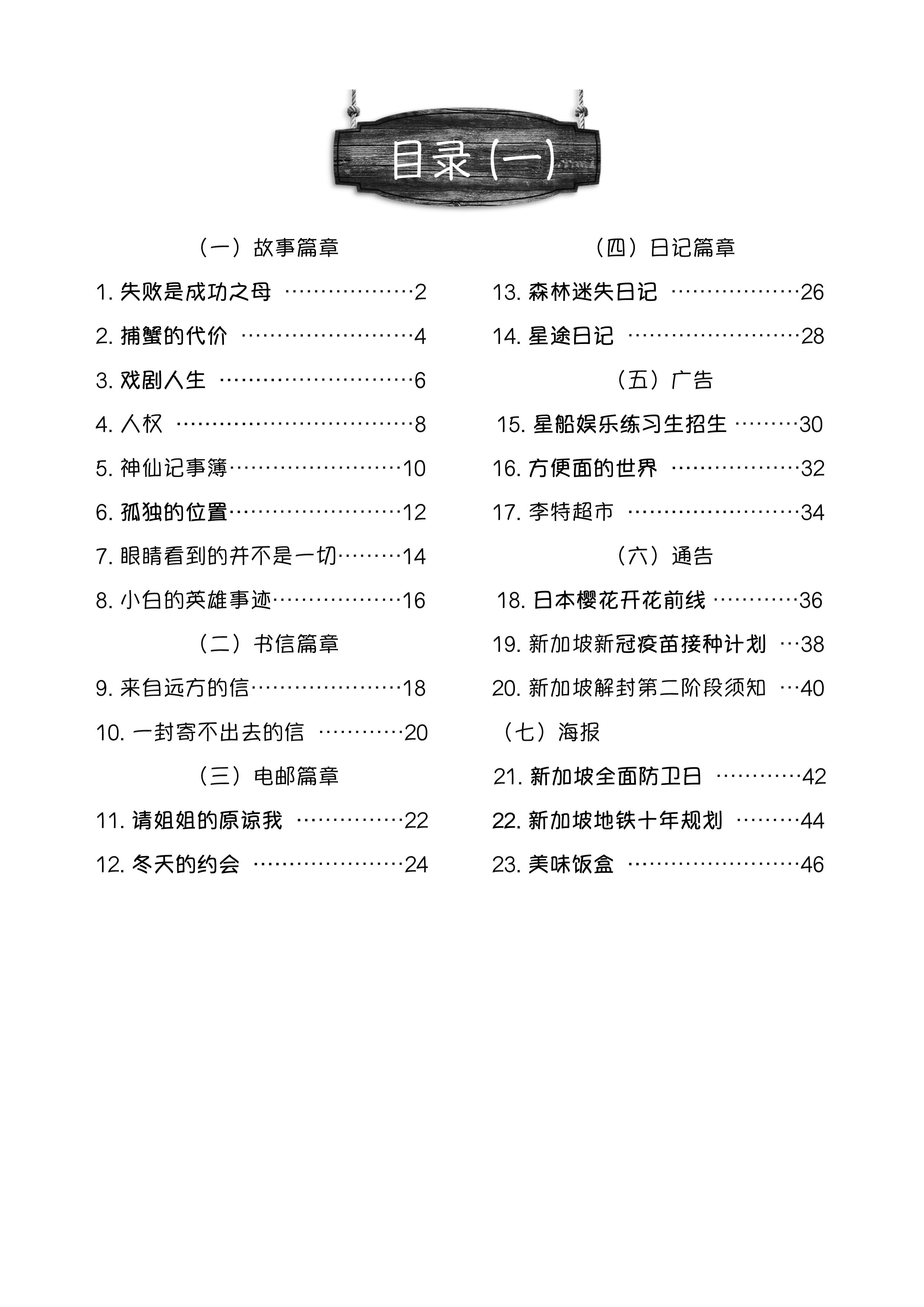 Primary 6 画龙点睛-阅读后理解王