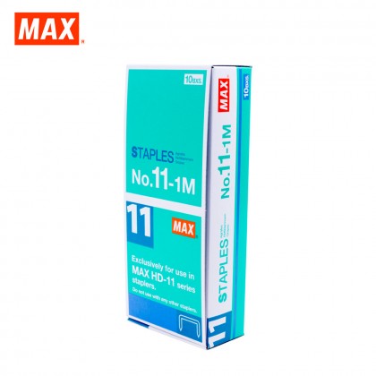 MAX 11-10MM Staples, 10'S