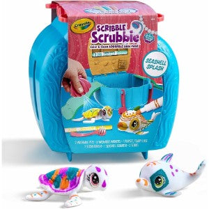 CRAYOLA S/SCRUBBIE OCEAN PETS SET 747426