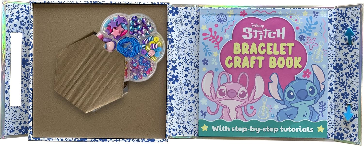 Disney Stitch: Best Friends Activity Book & Bead Kit 