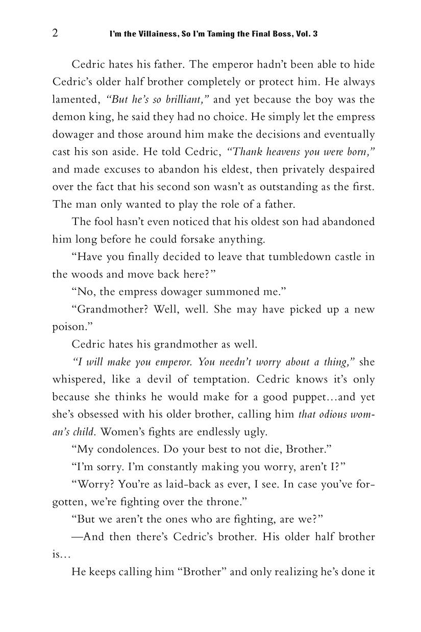 I'm The Villainess, So I'm Taming The Final Boss 03 (Light Novel)