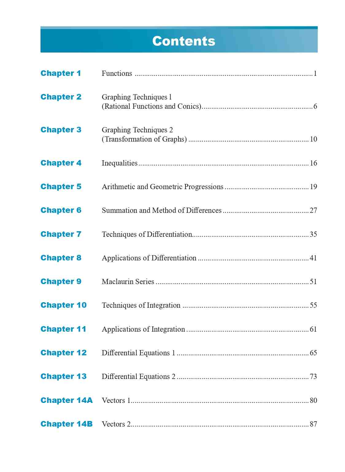Strengthen A-Level H2 Mathematics