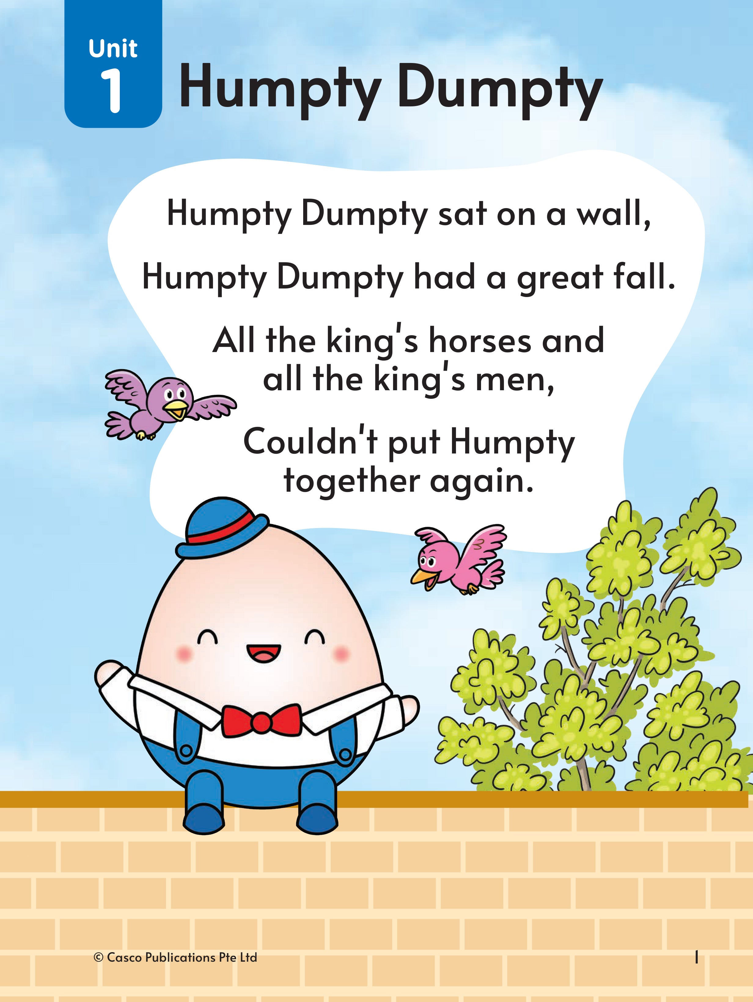Curious Kids Series: Rhymes for Growing Minds Kindergarten 1