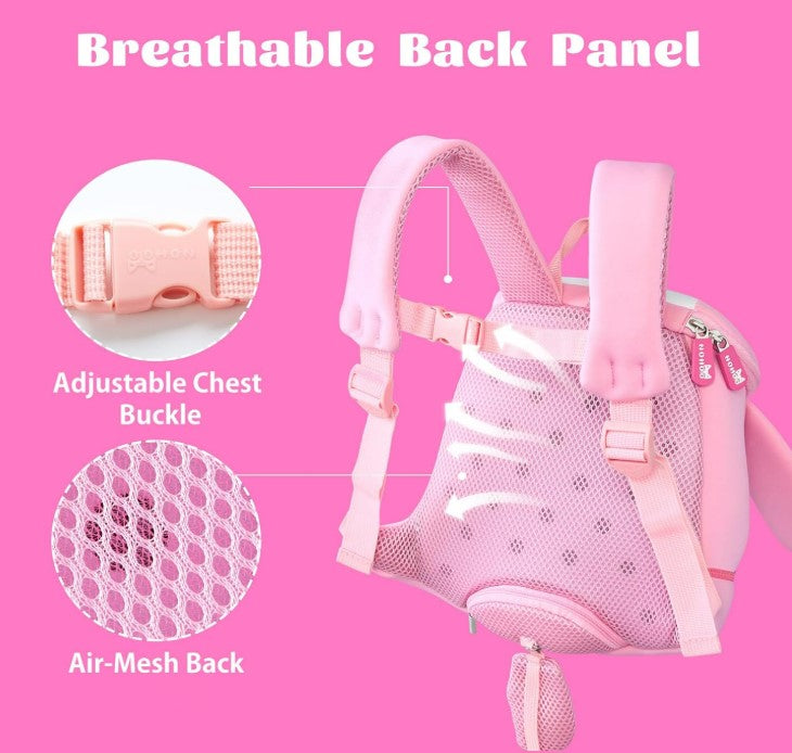 KIDS WAIST BAG PINK RABBIT
