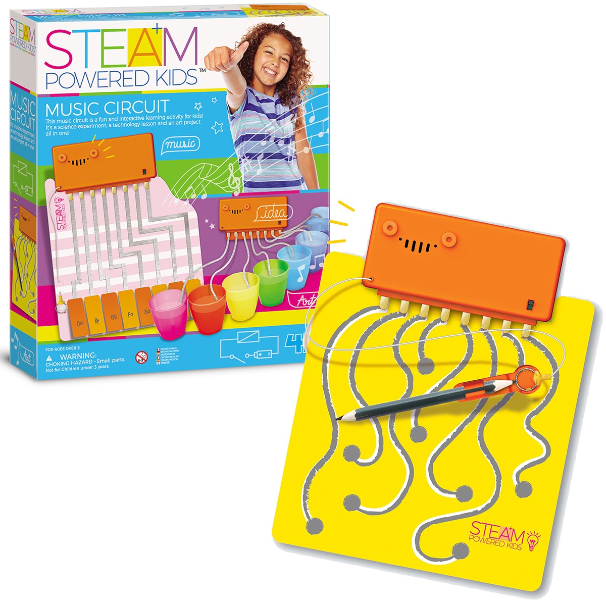 4M STEAM POWERED KIDS MUSIC CIRCUIT