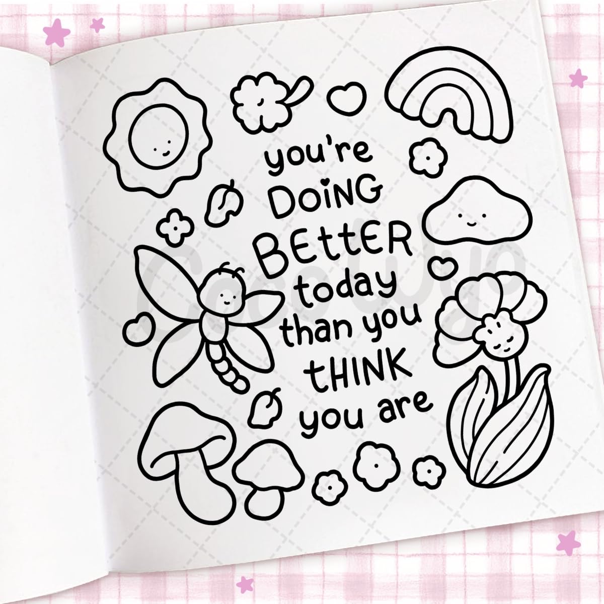 Cozy Vibes: A Cozy and Comfy Colouring Book (Coco Wyo) Paperback – Coloring Book