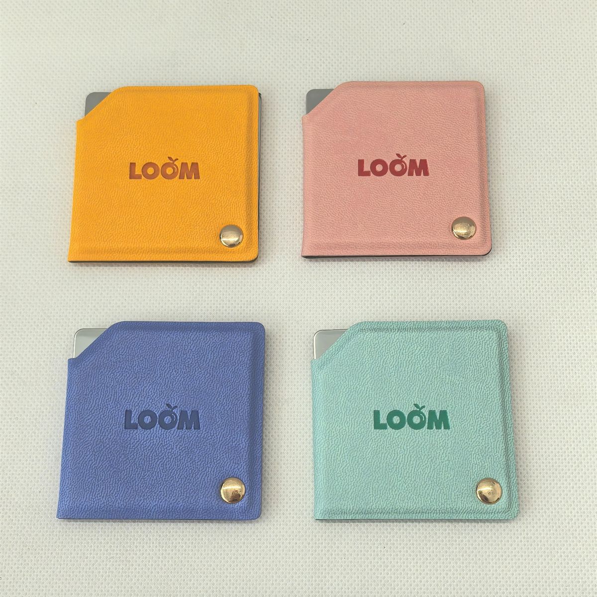 Loom Pu Cover Mirror Square Hl017