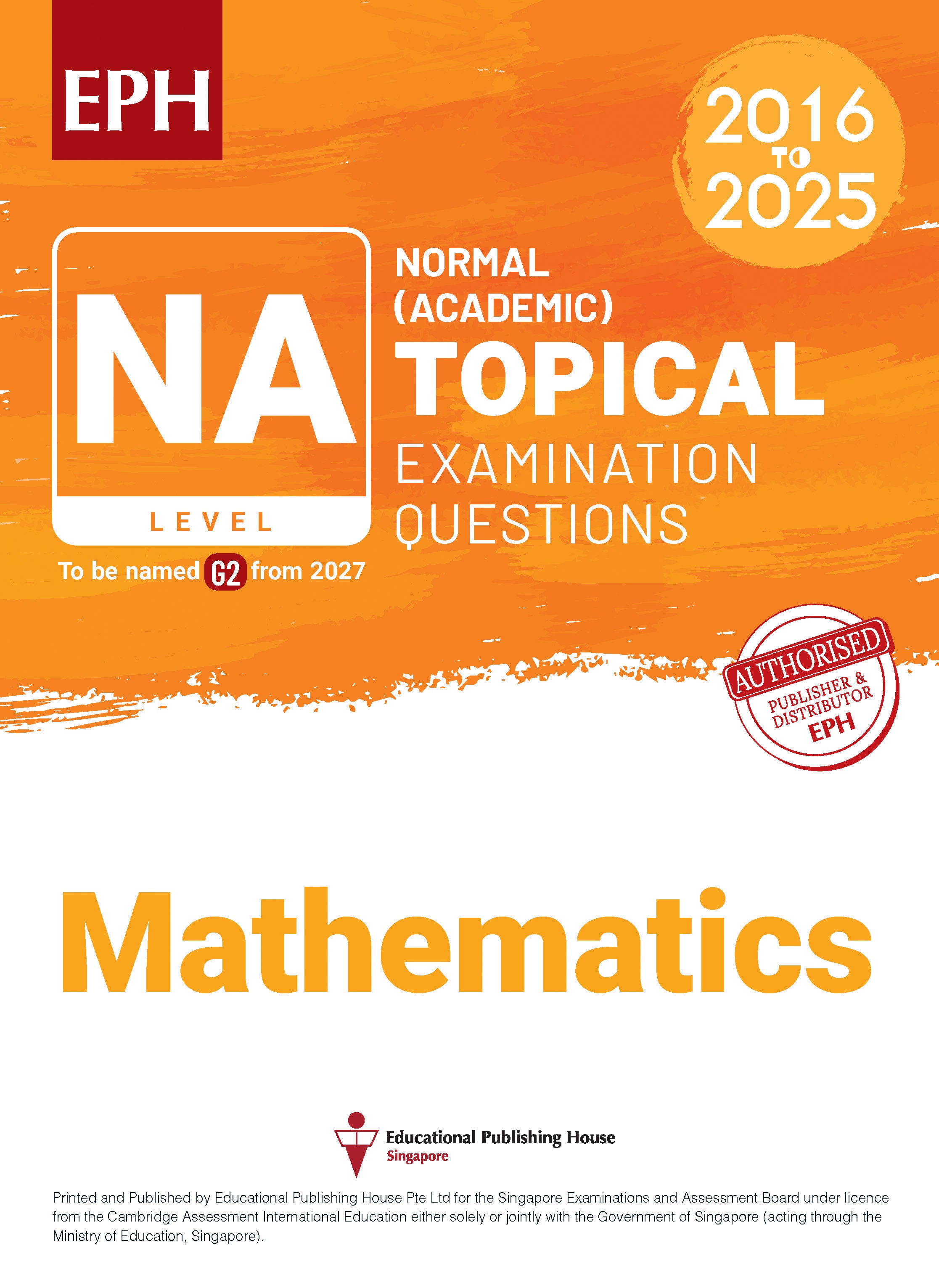 NA Mathematics Examination Q&A 16-25 (Topical)