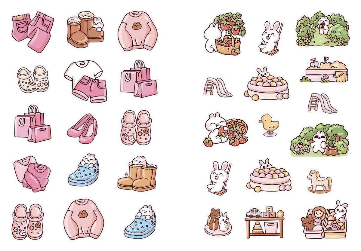 Cozy Home: A Cute 'n' Cozy Little Sticker Book Over 200 stickers! (Paperback)