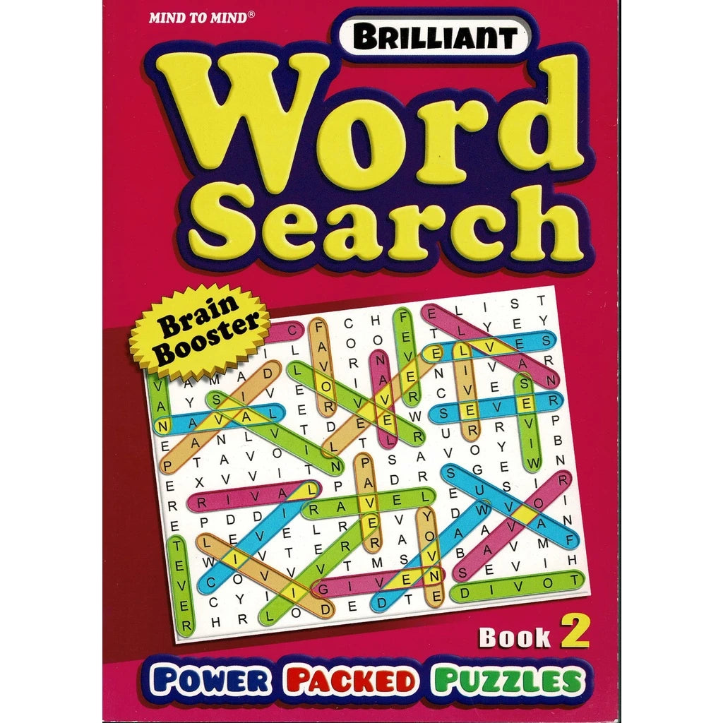 Mind To Mind Brilliant: Word Search Power Packed Puzzles Book 2 (Paperback)