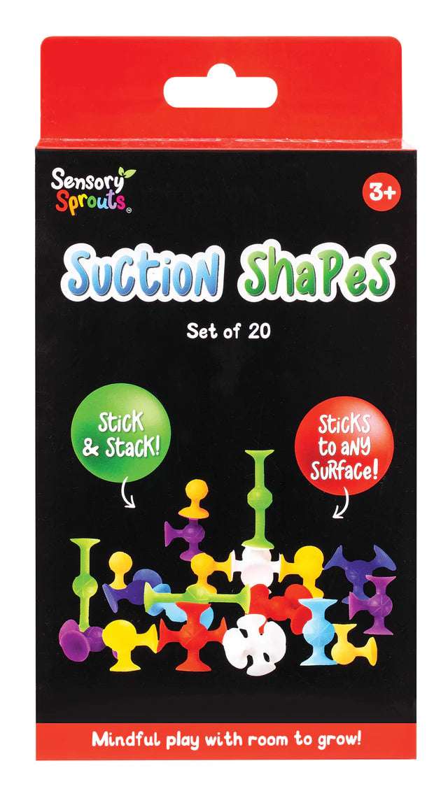 SENSORY SPROUTS SUCTION SHAPES SET