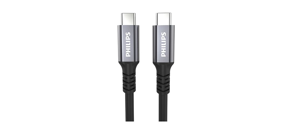 Philips SWV6702/00 USB C Thunderbolt 3 Cable 240W 2M
