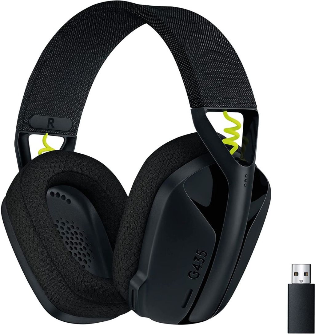 Logitech G435 LIGHTSPEED Wireless Gaming Headset - Black – Popular Book ...