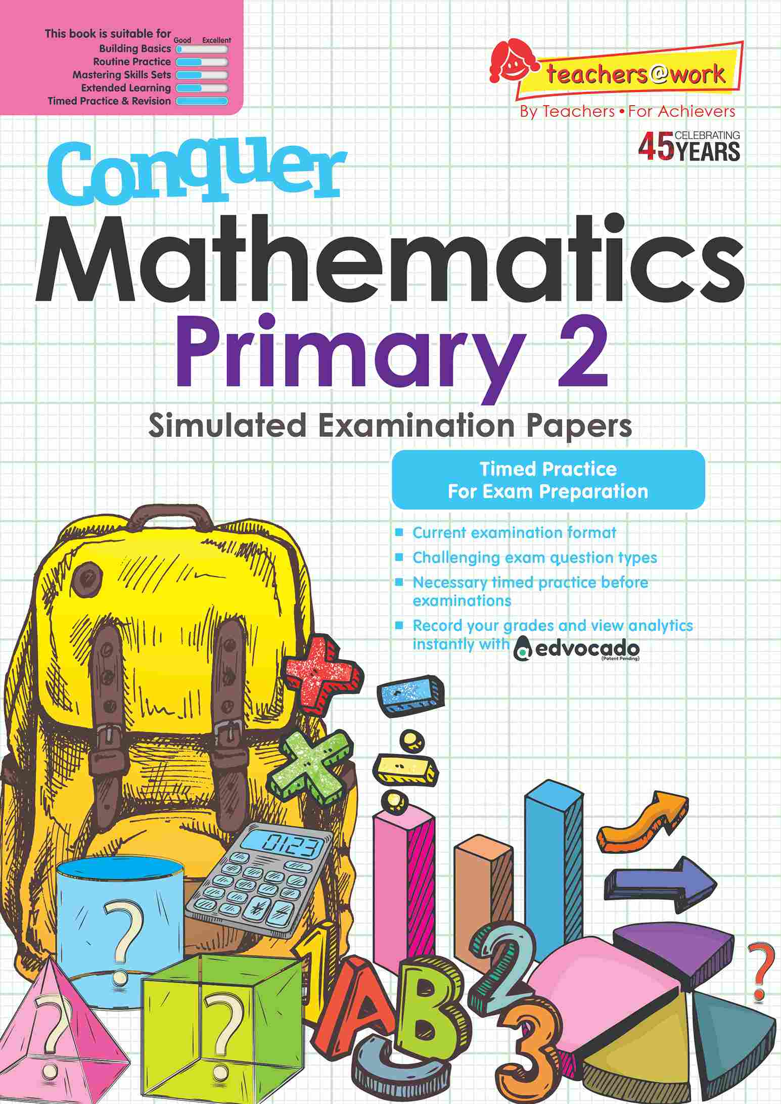 Conquer Mathematics Primary 2 Simulated Examination Papers