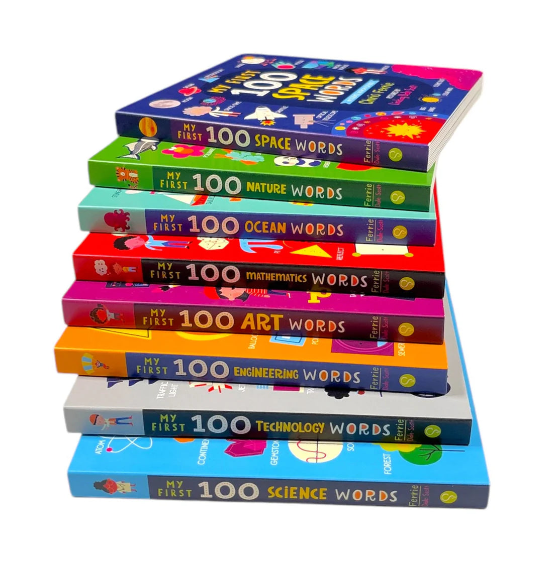 My First Steam+Words Library (Set Of 8 Books)