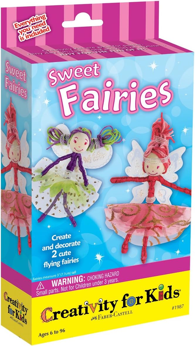 Faber-Castell Creativity For Kids, Sweet Fairies Mini Kit-1987