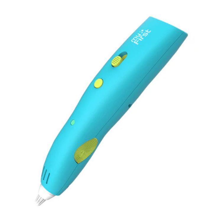 myFirst 3dPen Make Wireless 3D Pen Art and Craft Best Gifts for Kids Safe Material and Rechargeable - Blue