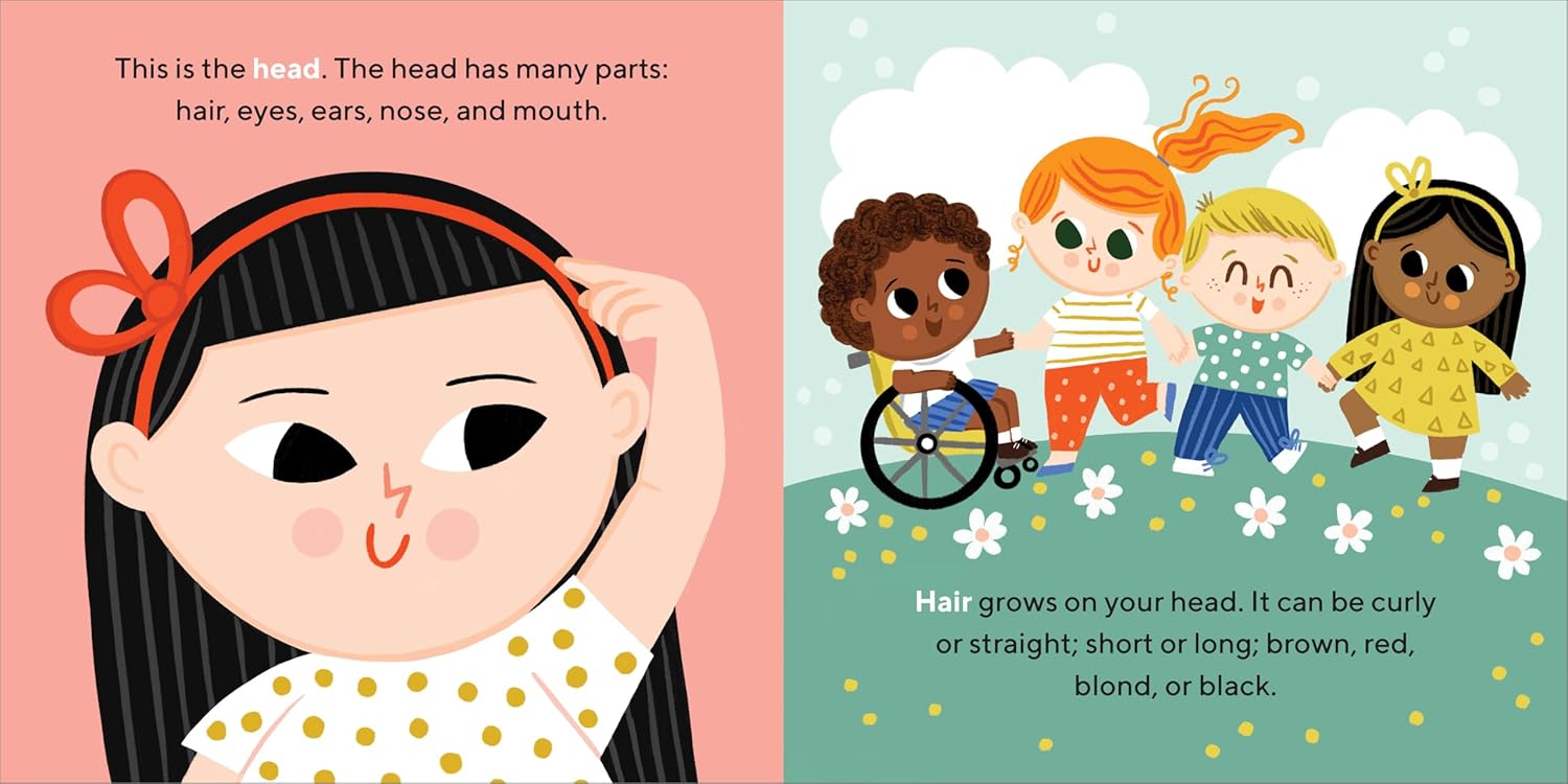 Eyes, Nose, Belly, Toes: My First Human Body Book (Board Book)