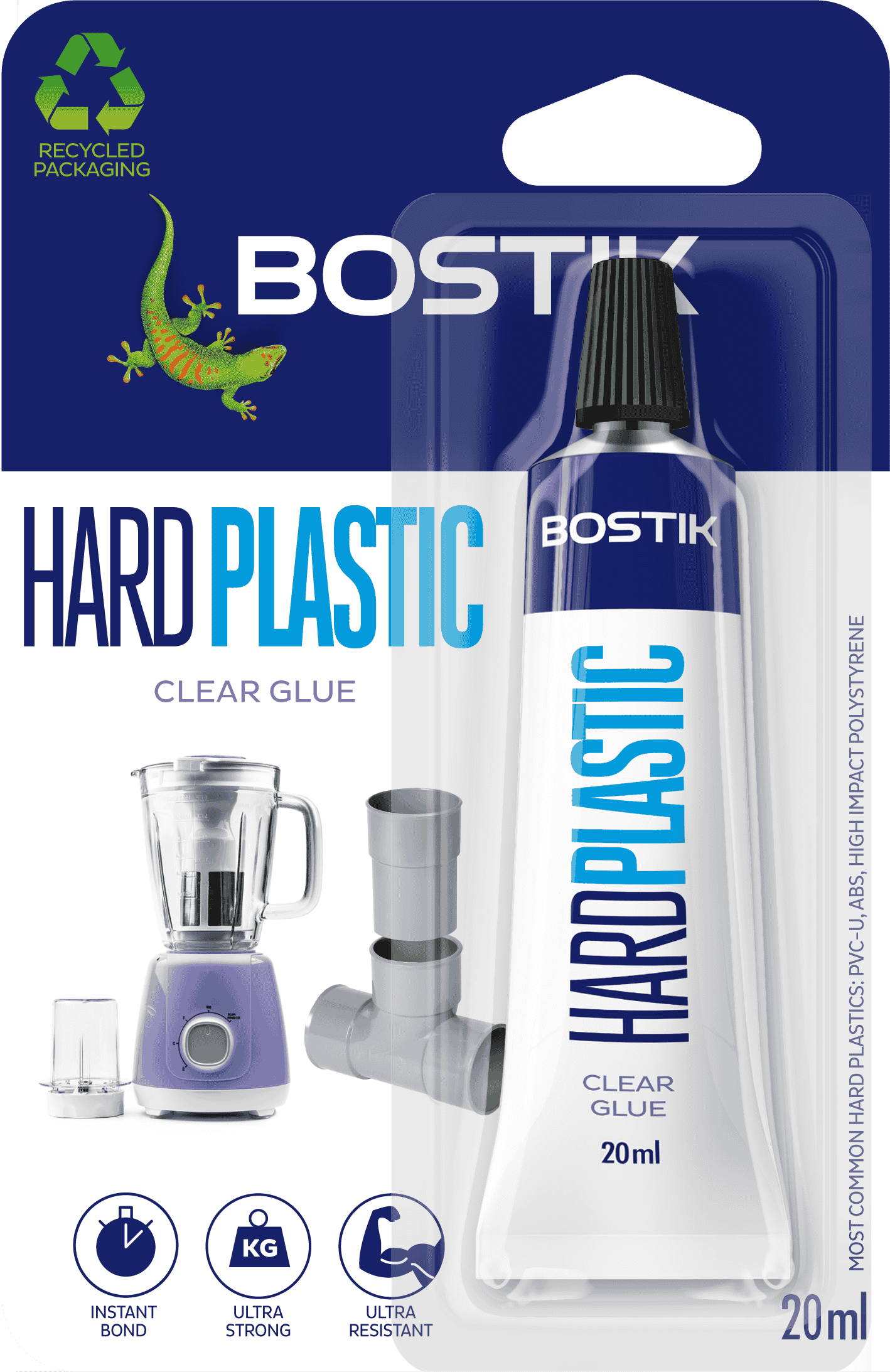 Bostik Hard Plastics Adhesive 20ml