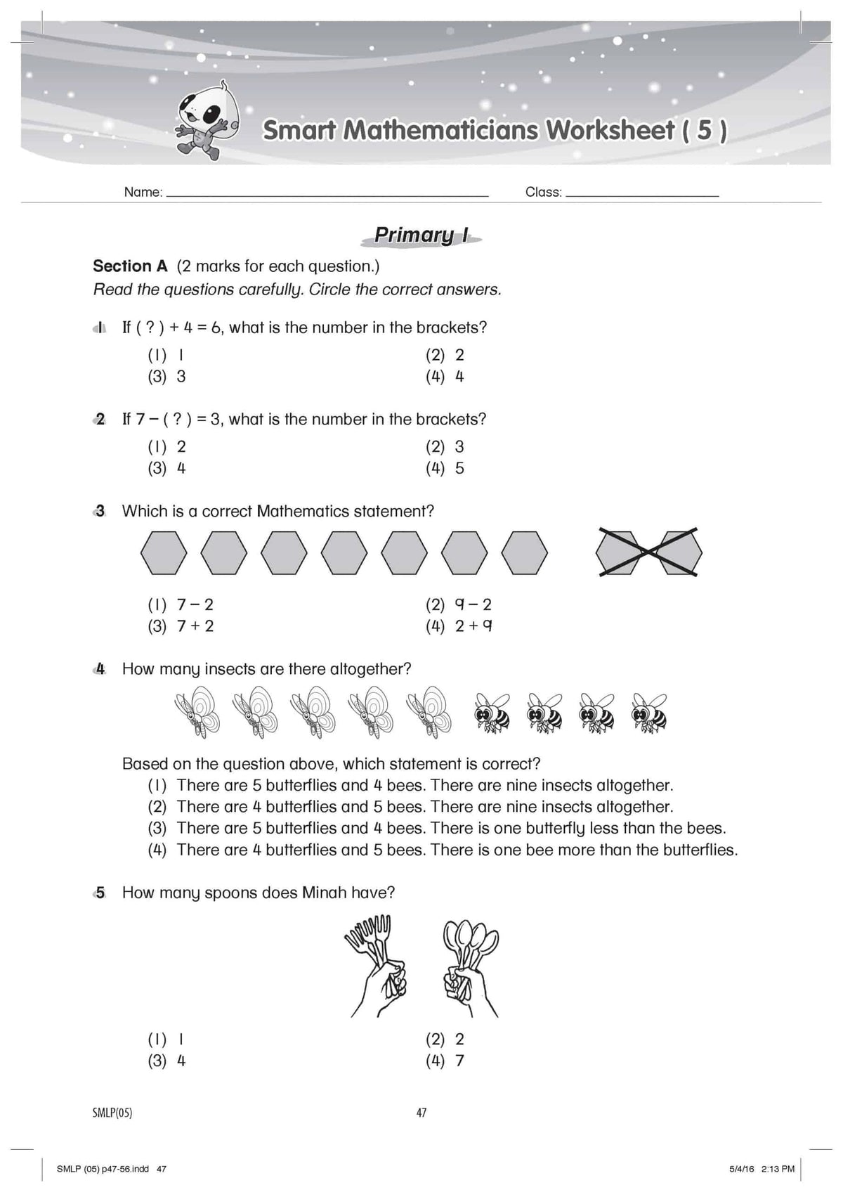 Smart Mathematicians 2026 Lower Primary