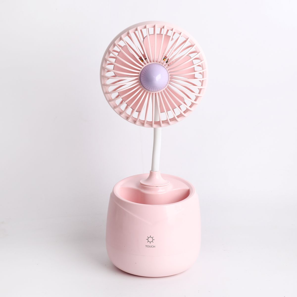 Desk fan with Front Pen Holder 