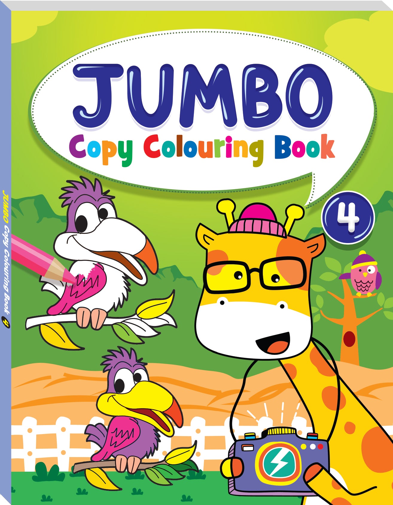 Jumbo Copy Colouring Book 4