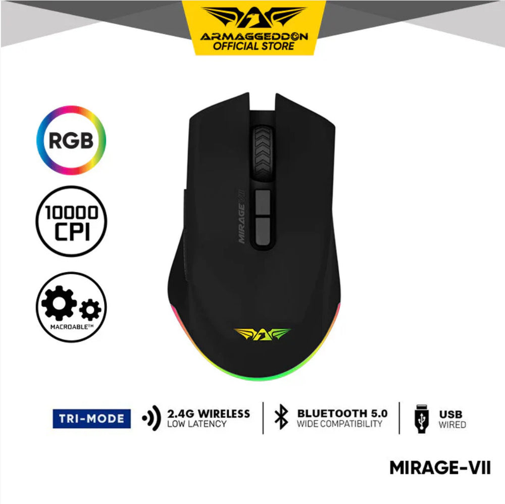 Armaggeddon Mirage-VII Gaming Mouse Black