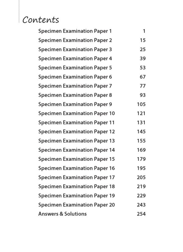 Secondary 3 Mathematics Exam Papers for G3 Third Edition