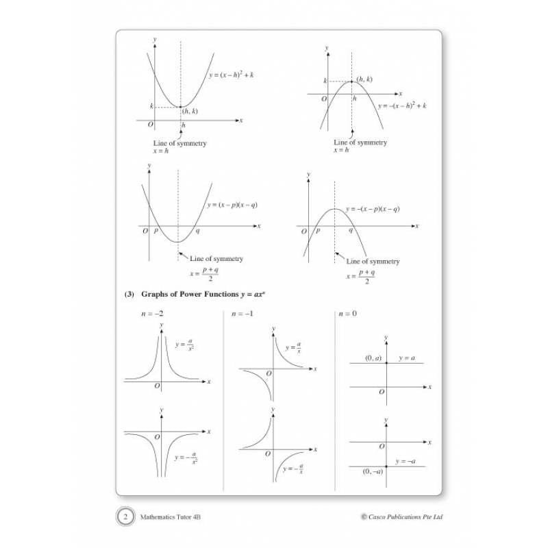 Secondary Mathematics Tutor 4B Volume 2