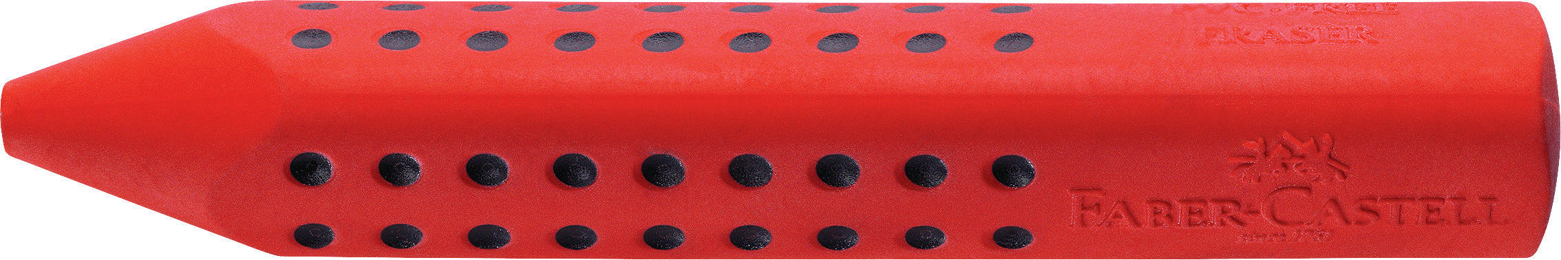 Faber-Castell Grip 2001 PVC Free Eraser, Red & Blue-187101