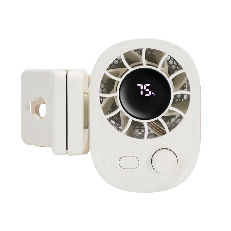 Portable Clip Fan 5 speed (White)