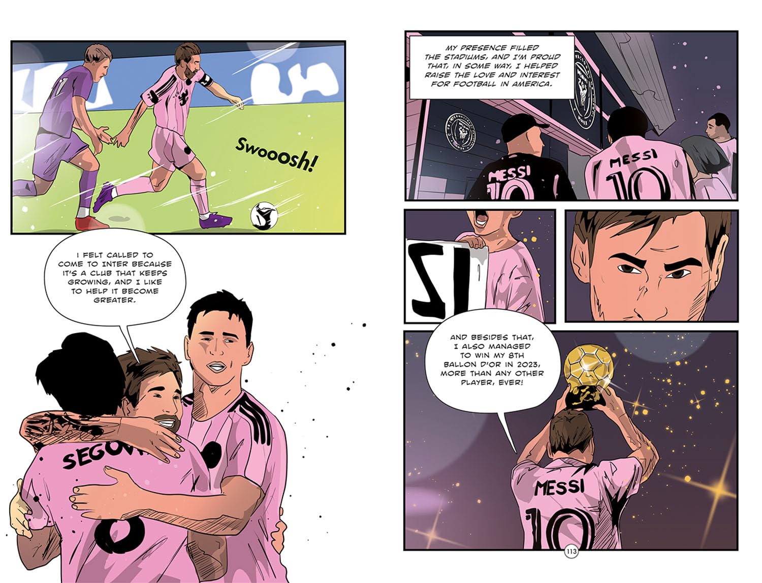 Lionel Messi: The Graphic Novel (Gemini Graphic Novels) Hardcover