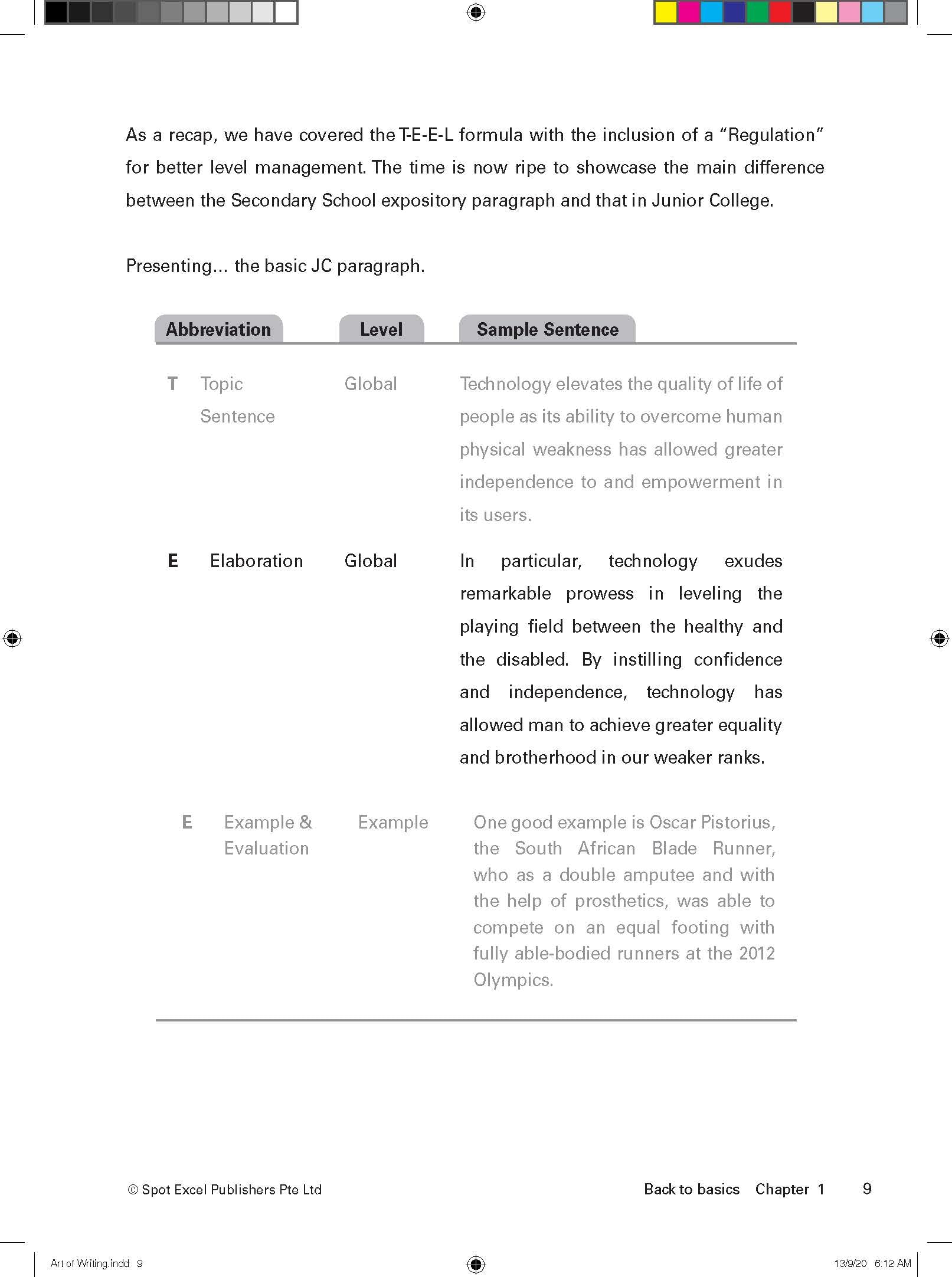 A-Level General Paper: Reengineering The Art of Writing 
