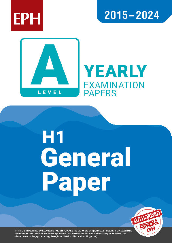 A Level H1 General Paper Examinations Q&A 15-24 (Yearly)
