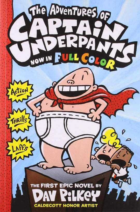 Captain Underpants 1: Adventures Of Captain Underpants - Color Edition