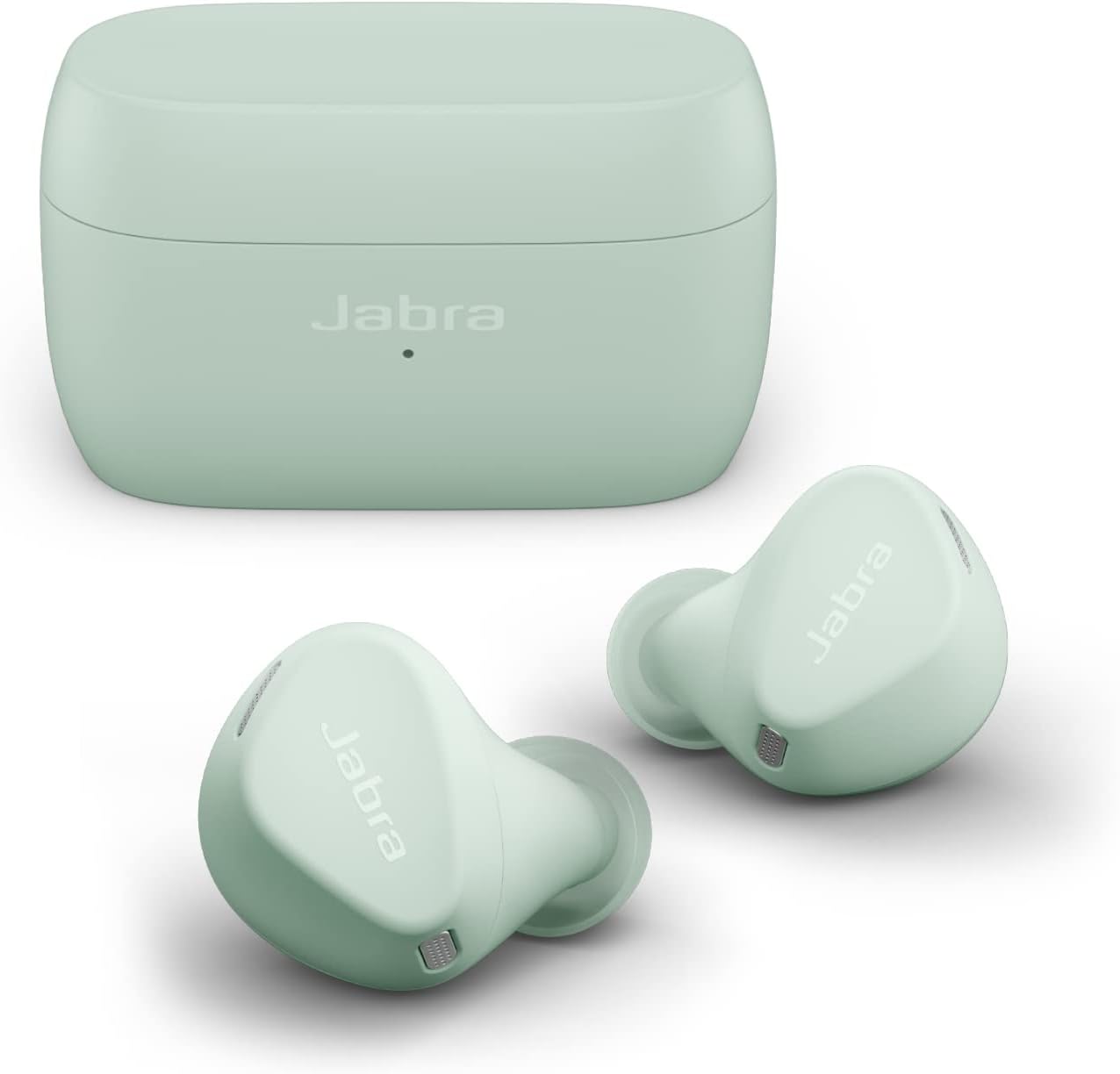 Jabra Elite 4 Active In-Ear Bluetooth Earbuds - True Wireless Ear Buds with Active Noise Cancellation and Adjustable HearThrough Technology - Light Mint