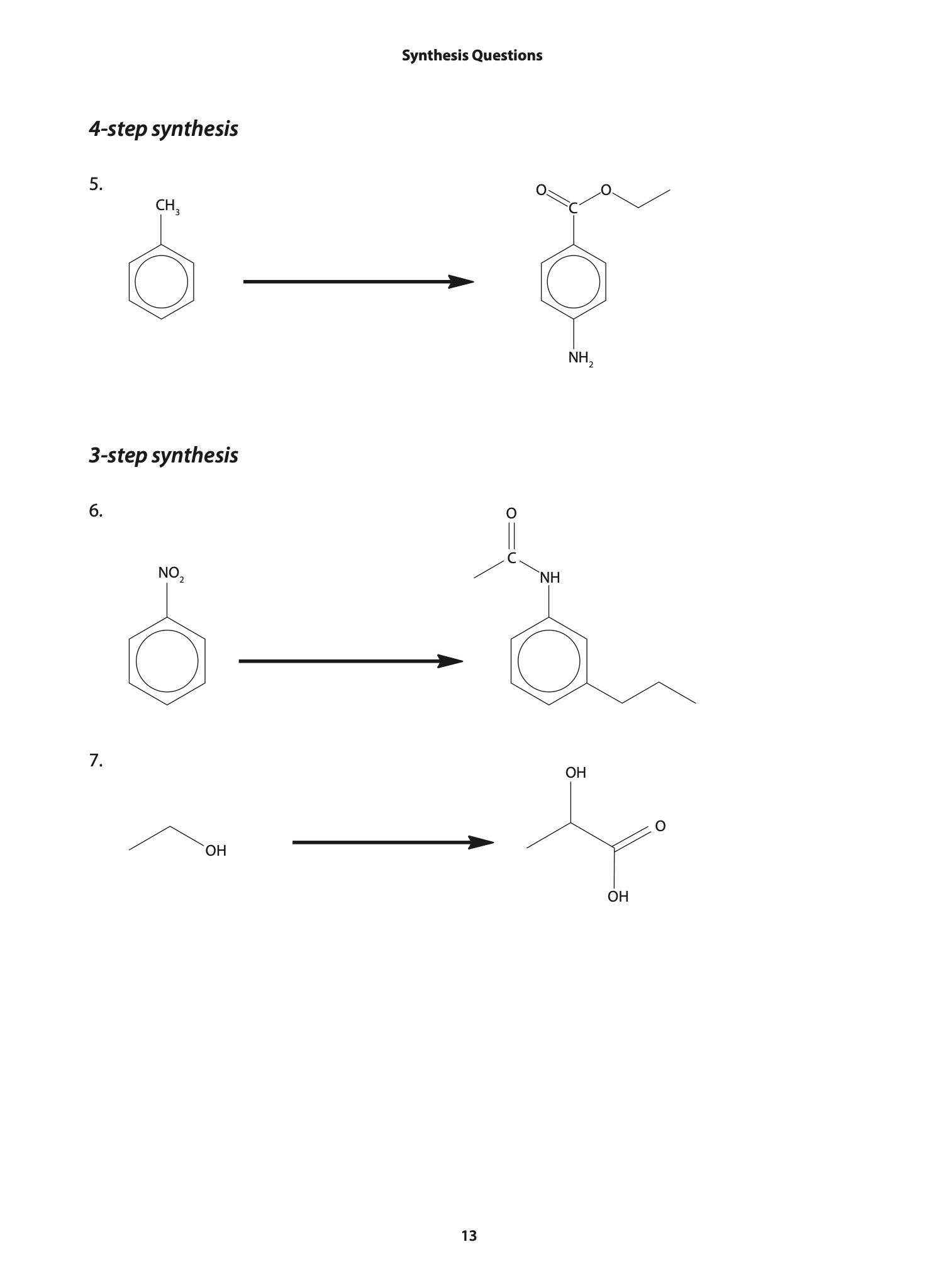 AL H2 CHEM MAST SYNTH & ELUCIDATION QS