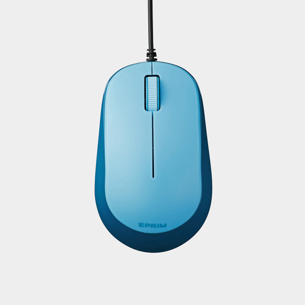 Elecom 3 Buttons BlueLED Wired Mouse Blue