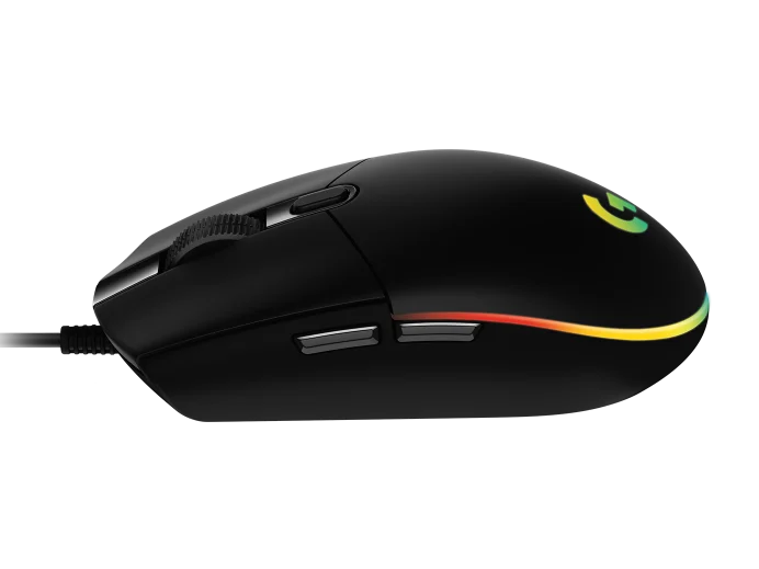 Logitech G203 LIGHTSYNC RGB 6 Button Gaming Mouse - Black