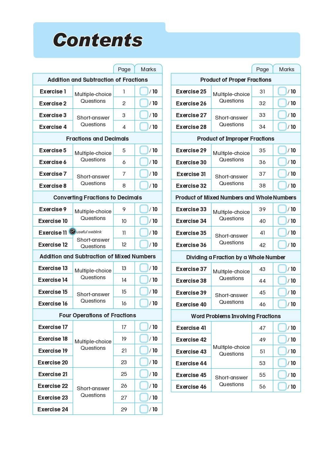 Conquer Mathematics Fractions . Decimals . Percentage . Rate Workbook 5
