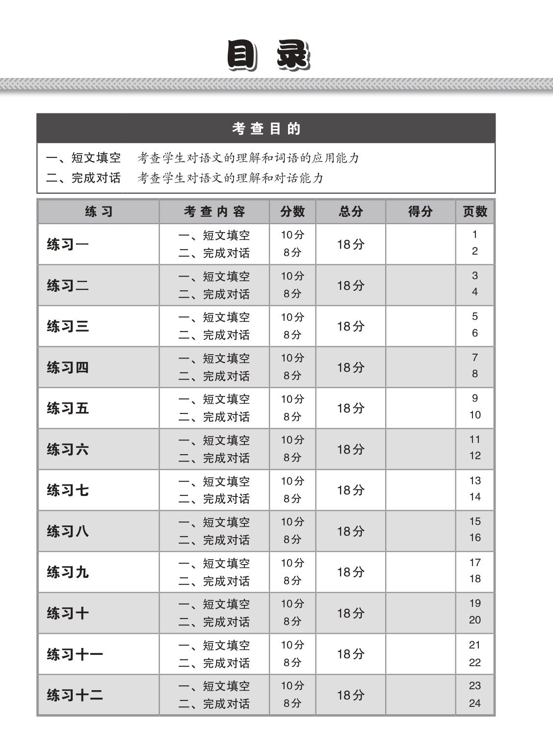 小五华文 短文填空 / 完成对话 (Chinese Cloze Passages and Dialogue Completion for Primary 5)